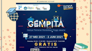 Booth Universitas Jayabaya ikut serta dalam Pameran Virtual GEMPITA (Gebyar Pameran Pendidikan Tinggi Jakarta)